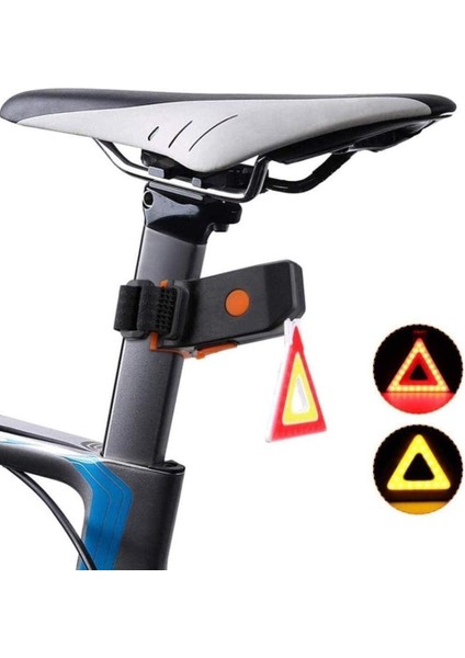 Bisklet Stop Lamba Reflektörlü Çakarlı fırsatları