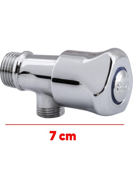 Taharet Musluğu Çevirmeli Döküm Metal Rezervuar Ara Musluk Wc Klozet Alafranga Flex Hortum Bağlantı modelleri