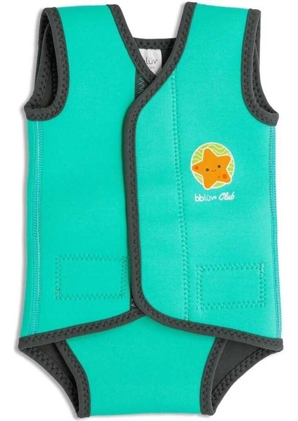 Wraap Neoprene Dalış Kıyafeti Turkuaz (0-6 Ay)