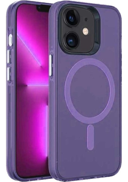 Apple iPhone 11 Uyumlu Magsafe Buzlu Dora Kılıf