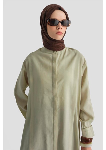 Hakim Yaka Tunik 25KD4004 Kum fırsatları