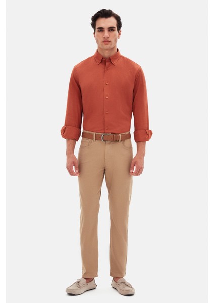 Ds Damat Slim Fit Bej Gabardin Denim Pantolon fiyatları