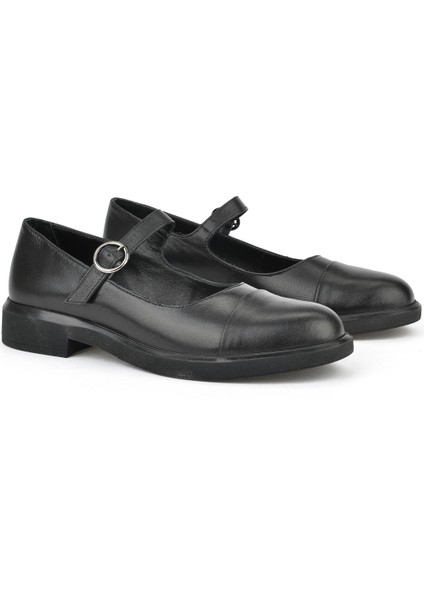 , Kadın Hakiki Deri Ayakkabı 1531050Z26103406K Siyah fiyatları
