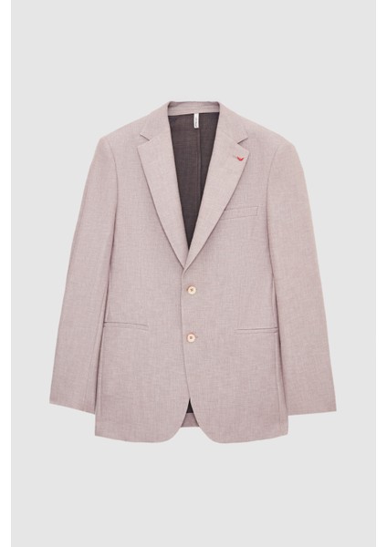 Ds Damat Slim Fit Bej Baskılı Sihirli Takim Elbise indirimleri