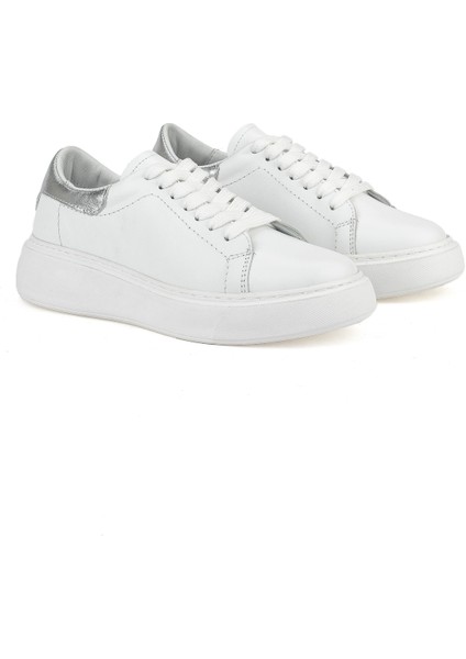 , Kadın Hakiki Deri Sneaker 1531050Z26802370K Beyaz fiyatları