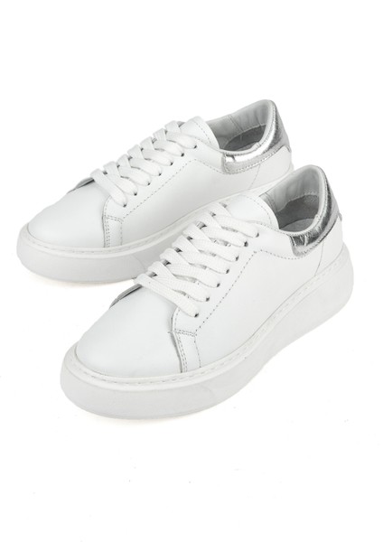 , Kadın Hakiki Deri Sneaker 1531050Z26802370K Beyaz indirimleri