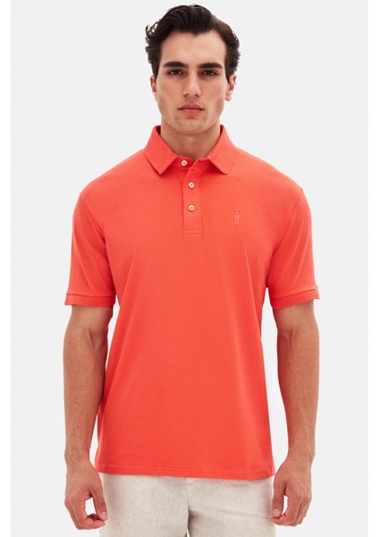 Slim Fit Mercan Pike Dokulu T-Shirt fiyatları