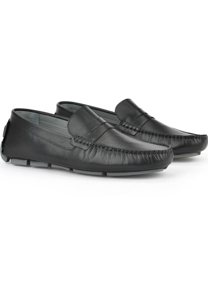 , Erkek Hakiki Deri Ayakkabı 151986Z4289 Siyah fiyatları