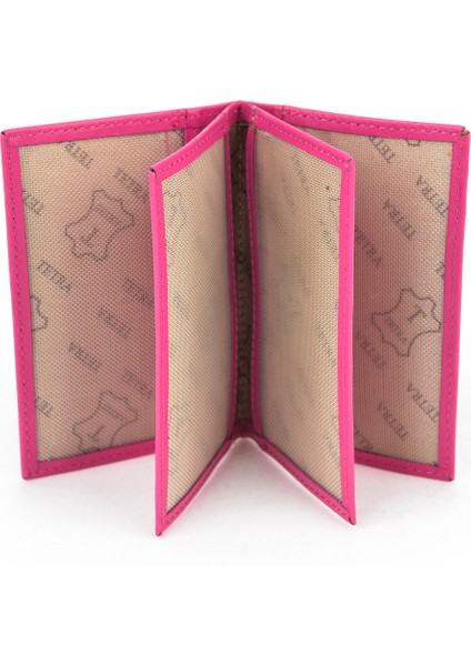 , Unisex Hakiki Deri Kartlık 1539852Z03 Fuşya fiyatları