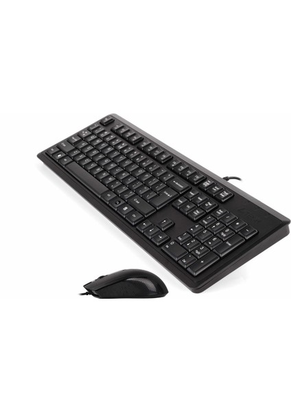 A4 TECH KR-9276 USB Q Trk Optic Mouse Suya Dayanıklı Siyah Multimedya Klavye - Mouse Set fiyatları