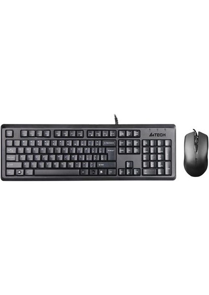 A4 TECH KR-9276 USB Q Trk Optic Mouse Suya Dayanıklı Siyah Multimedya Klavye - Mouse Set modelleri