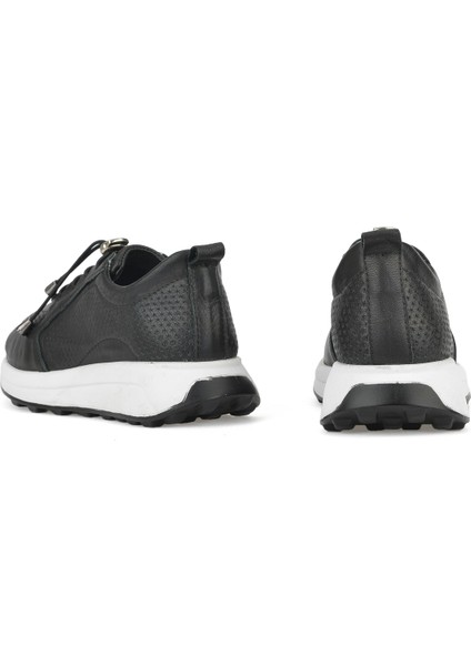 , Kadın Hakiki Deri Sneaker 1511050Z2341 Siyah modelleri