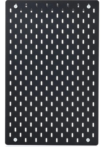 2 mm Siyah Metal 36X56 cm Çok Amaçlı Pano Organizatör Pegboard modelleri