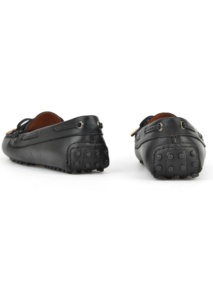 , Kadın Hakiki Deri Ayakkabı 1511030Z361 Siyah modelleri