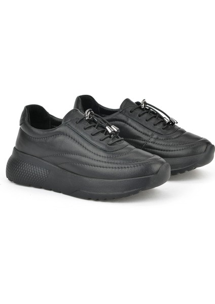 , Kadın Hakiki Deri Sneaker 1531050Z2650F100K Siyah fiyatları