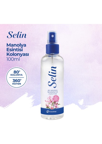 Parfümlü Kolonya Ardıç 200 ml (100*2) & Parfümlü Kolonya Manolya 200 ml (100*2)