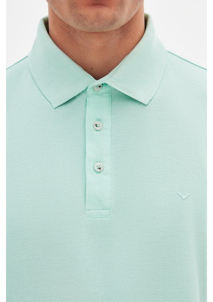 Ds Damat Regular Fit Bio Mint Pike Dokulu T-Shirt 4HC146551001M fırsatları