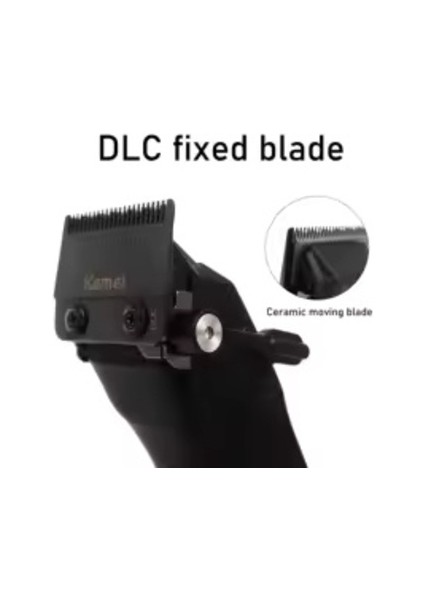 Kemei KM-2796 Dlc Blade LCD Ekran 9000RPM Profesyonel Saç Kesme Makinesi modelleri