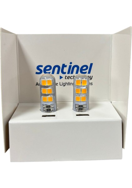 T10 Turuncu Park Plaka LED Ampul 12 V 2 Adet Fiyatı fiyatları
