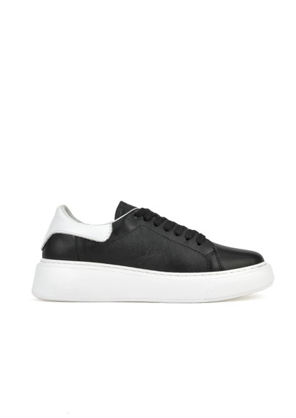 , Kadın Hakiki Deri Sneaker 1531050Z26802370K Siyah