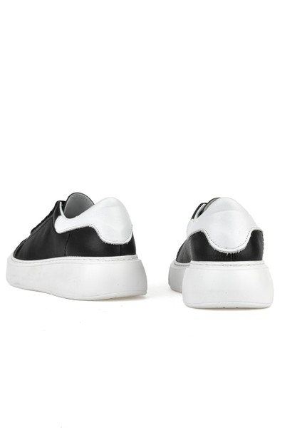 , Kadın Hakiki Deri Sneaker 1531050Z26802370K Siyah modelleri