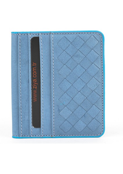 , Hakiki Deri Kartlık 1539852Z01 Mavi