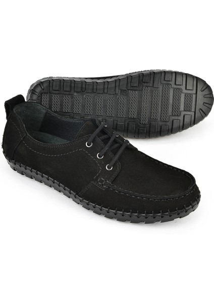 , Erkek Hakiki Deri Ayakkabı 1511040ZY182322 Siyah fırsatları
