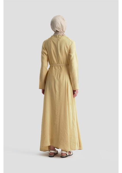 Beli Pensli Elbise 25KD9007 Camel indirimleri