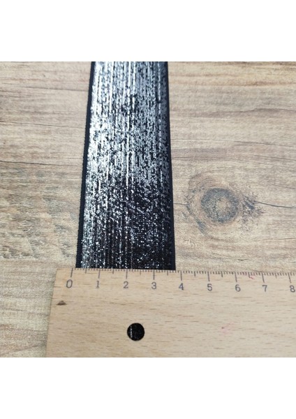 Simli Gri Siyah Kadife Kurdele-Şerit 4 cm 5 Metre – Kurdele, Şık Tasarım, Kadın Aks. fırsatları