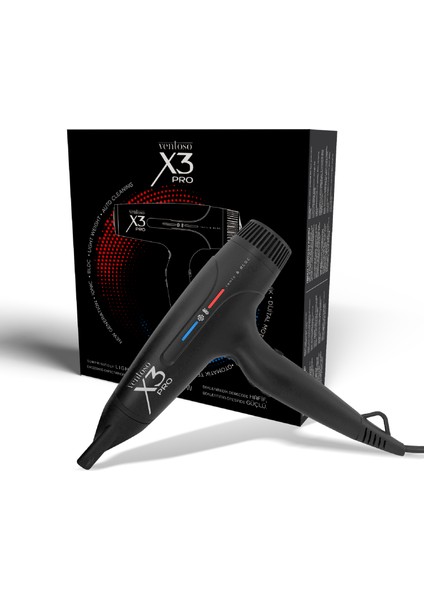 X3PRO Yeni Nesil Dijital Fön Makinesi 2400 Watt