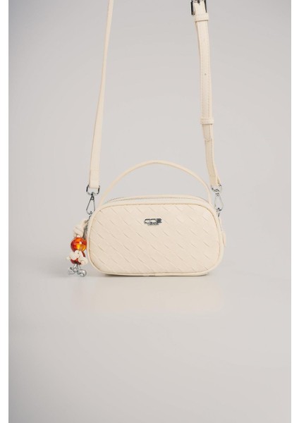 17830 Çanta Beyaz Kadın Sırt Çantası Ccs