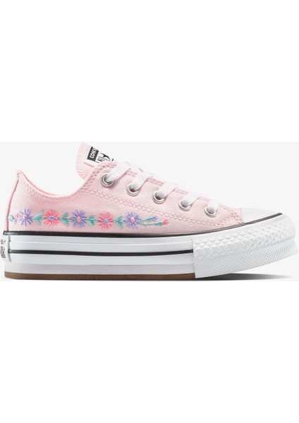 Chuck Taylor All Star Platform Florals Çocuk Pembe Sneaker