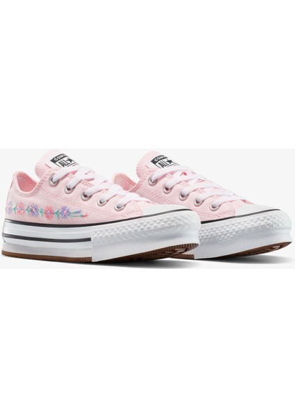 Chuck Taylor All Star Platform Florals Çocuk Pembe Sneaker fiyatları