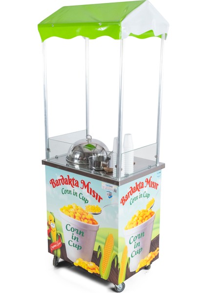 Bardak Mısır Arabası 50/70 Elektrikli indirimleri