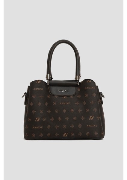 Çanta Baskılı 25YD7342 Kahverengi fiyatları