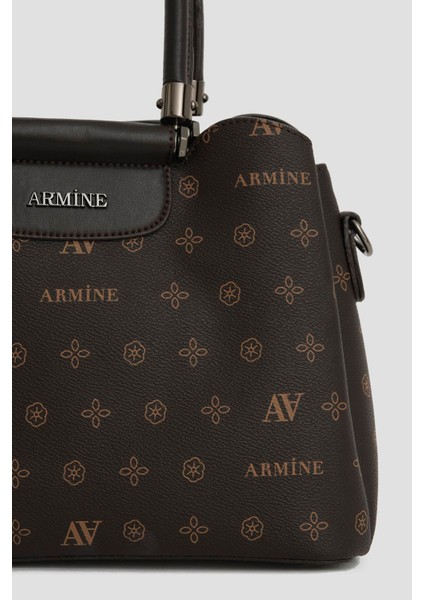 Çanta Baskılı 25YD7342 Kahverengi modelleri