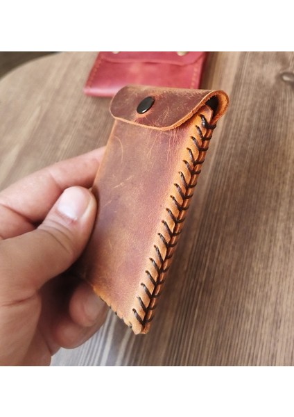 Hakiki Deri Mekanizmalı Kartlık 7Kart Kapasiteli fiyatları