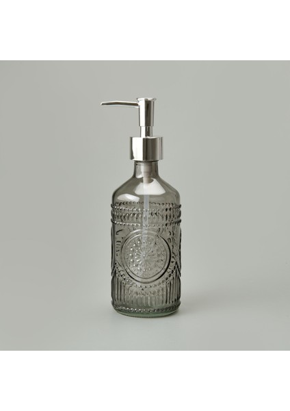 Bath 3'lü Cam Banyo Sıvı Sabunluk Seti - Antrasit indirimleri