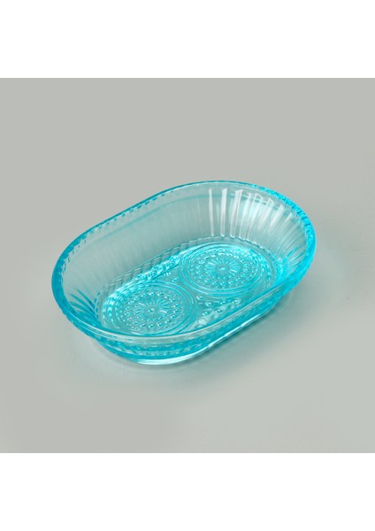 Bath 3'lü Cam Banyo Sıvı Sabunluk Seti - Mavi modelleri