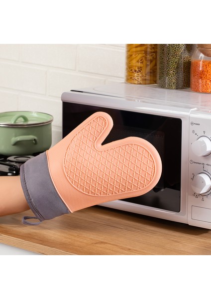 3137-1 Silikon Yanmaz Yapışmaz Fırın Eldiveni Pudra fiyatları