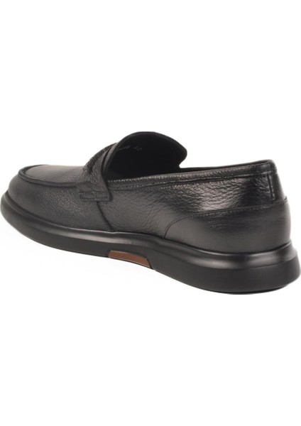 Marcomen 152-21139 M Siyah-Siyah Hakiki Deri Erkek Sneaker fırsatları