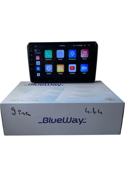Audi A3 2003-2012 Blueway 4-64 Profesyonel Oem Multimedia
