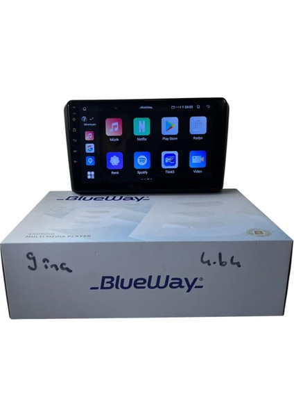 Audi A3 2003-2012 Blueway 4-64 Profesyonel Oem Multimedia modelleri