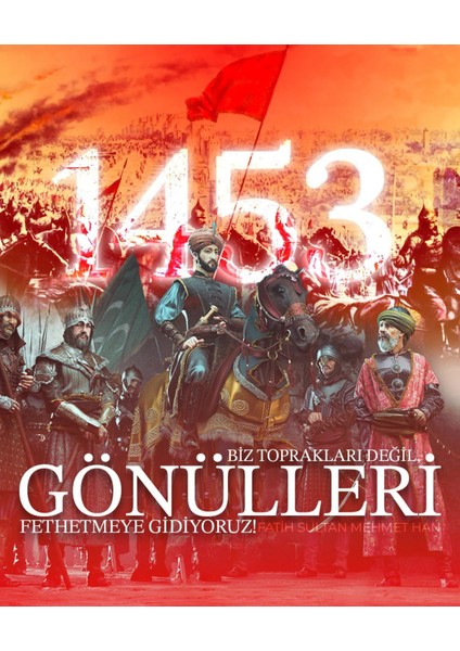 1453 Istanbulun Fethi,arka Fon Kumaş,okul Etkinlik, 150X200 fırsatları