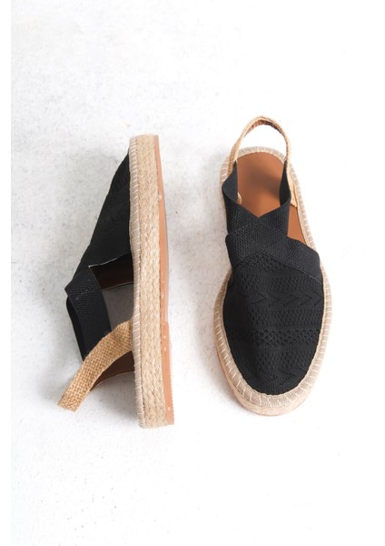Rosa Kadın Siyah Espadril Ayakkabı indirimleri