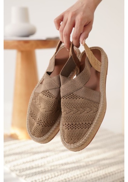 Rosa Kadın Vizon Espadril Ayakkabı