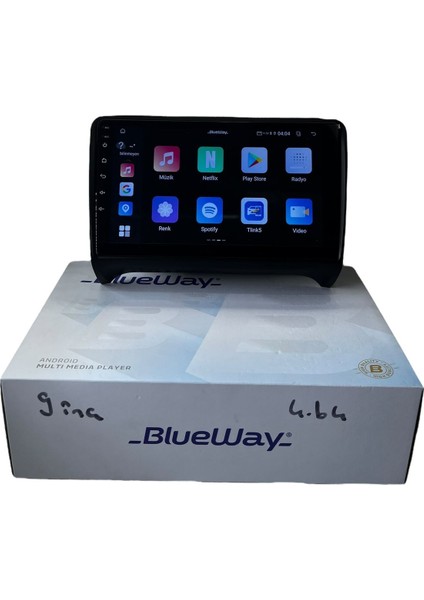 Audi Tt 2006-2014 Blueway 4-64 Profesyonel Oem Multimedia fiyatları
