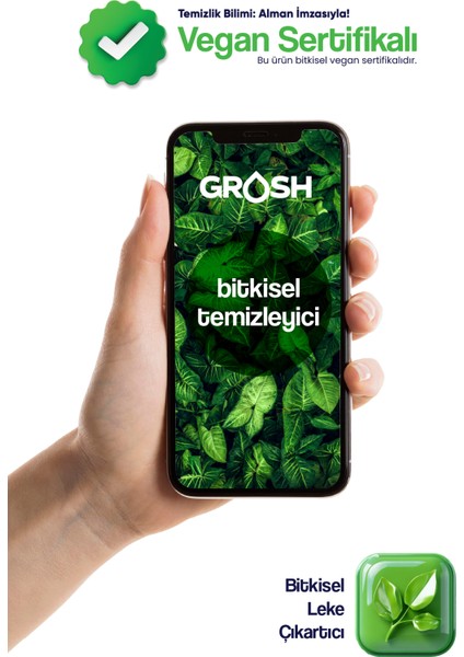 Vegan Çok Amaçlı Ultra Güçlü Leke Çıkarıcı Sprey (Büyük Boy) - GRS-L001 fırsatları