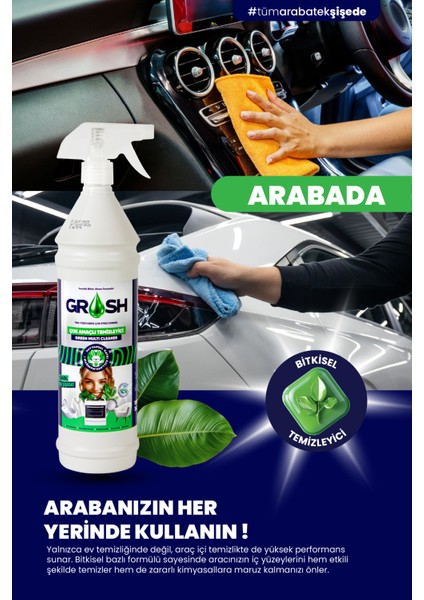 Vegan Çok Amaçlı Ultra Güçlü Leke Çıkarıcı Sprey (Büyük Boy) - GRS-L001