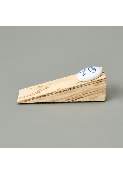 Balık Temalı Kapı Stoperi - Açık Kahverengi